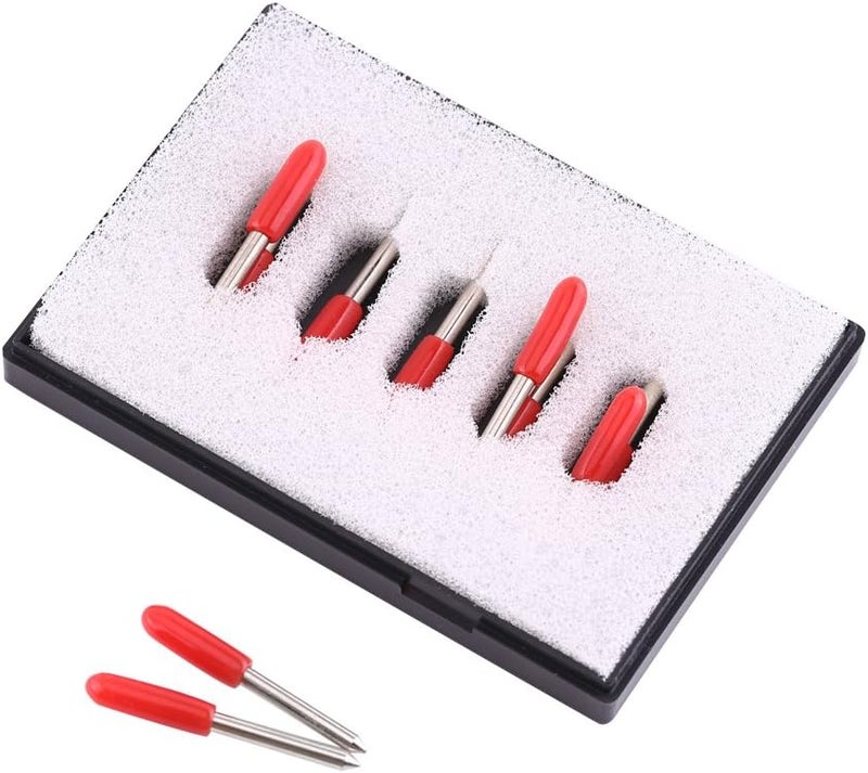 POCREATION Cemented Carbide Blade Set, 10 Pieces, 45 Degree Angle, for Film Cutting - Image 4